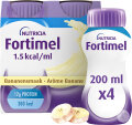 Fortimel 1,5kcal Bananengeschmack Nahrungsergänzung Bei Mangelernährung Flaschen 4x200ml