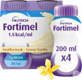 Fortimel 1,5kcal Vanillegeschmack Nahrungsergänzung Bei Mangelernährung Flaschen 4x200ml