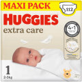 Huggies Extra Care Baby Wickeltücher Newborn Größe 1 112 Stück
