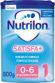 Nutrilon Satisfa+ 1 Sättigung Baby-Säuglingsnahrung 0-6 Monate Pulver Dose 800g