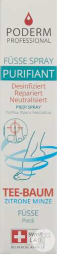 Poderm Füsse Spray Purifiant Tee-Baum 50ml
