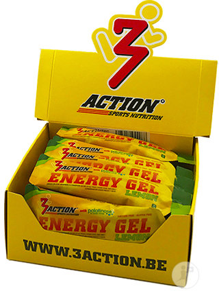 3Action Energy Gel Lemon 25 Stück x 34g