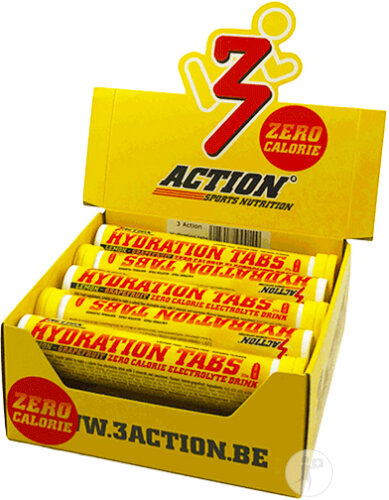 3Action Hydration Tabs Zitrone Tubes 10x20 Tabletten