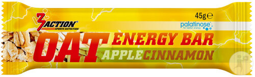 3action Oat Energy Bar Apple Cinnamon 45g