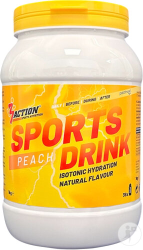 3action Sports Drink Peach 1kg
