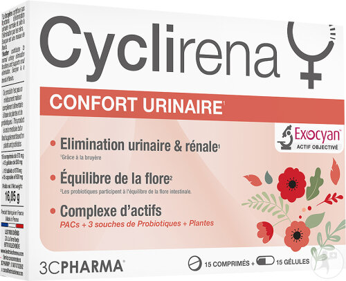 3C Pharma Cyclirena Menopause 30 Tageskapseln + 30 Nachtkapseln