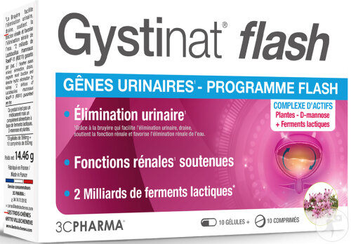 3C Pharma Gystinat Flash Harnbeschwerden 30 Tabletten