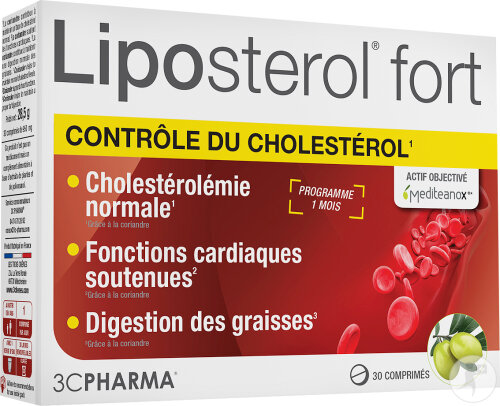3C Pharma Liposterol Fort 30 Tabletten