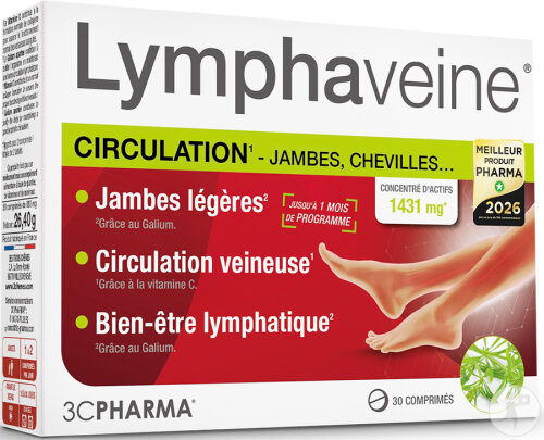 3C Pharma Lymphaveine Kreislauf - Beine Und Knöchel 30 Tabletten