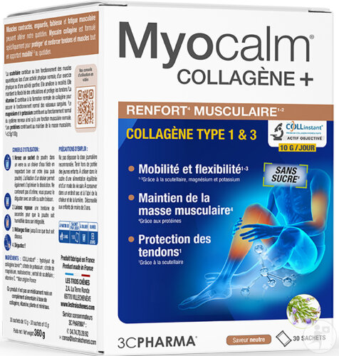 3C Pharma Myocalm Kollagen 30 Beutel