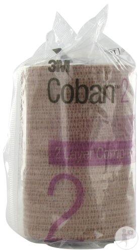 3M Coban 2 Kompressionssystem Kompressionslage 10cm x 4,5m Rolle 1 (20024)