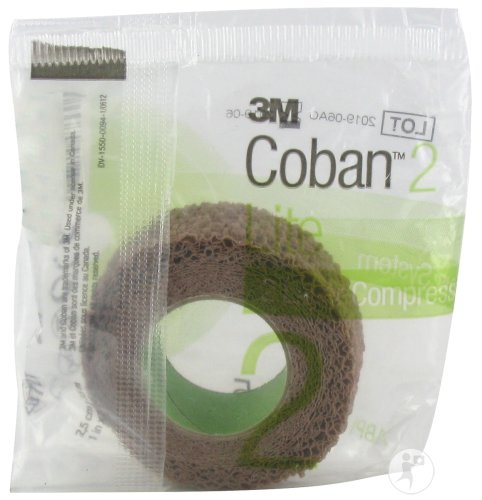 3M Coban 2 Lite Kompressionssystem Komfortlage 2,5cm x 3,5m Rolle 1 (20721)