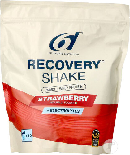6d Recovery Shake Strawberry Pulver 850g