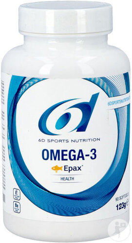 6D Sports Nutrition Omega-3 Epax 90 Kapseln