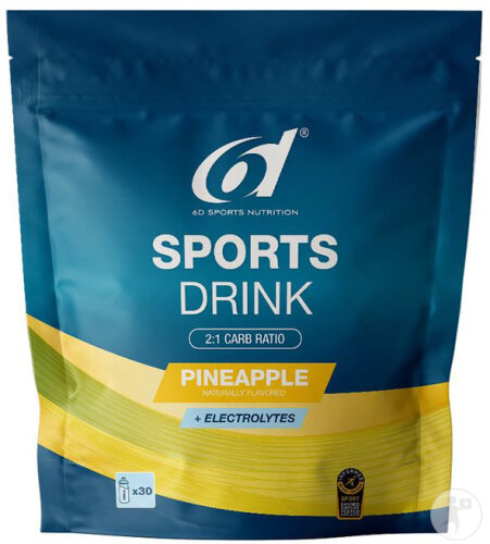 6D Sports Drink Pineapple 1kg