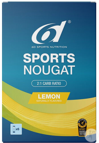 6D Sports Nougat Lemon 6x35g