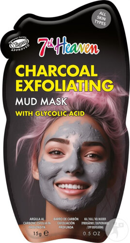 7th Heaven Mud Mask Charcoal 15g