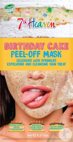 7th Heaven Peel-Off Mask Birthday Cake 8ml