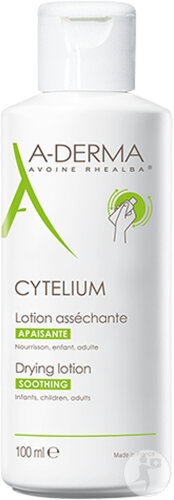 A-Derma Cytelium Trocknungslotion Beruhigt Gereizte Haut Mit Neigung Zu Mazeration 100ml