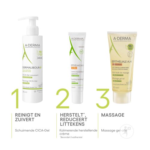 A-Derma Epitheliale A.H Duo Massage Gel-Öl Gegen Narben Und Dehnungsstreifen 100ml-8