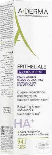 A-Derma Epitheliale Ultra Repair Herstellende Crème Tegen Littekens 100ml