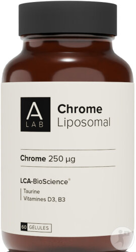 A-Lab Liposomales Chrom 250µg Reguliert Blutzucker Appetitzügler 60 Kapseln