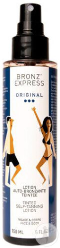 Académie Bronze'Express Getönte Selbstbräunende Lotion Original Gesicht Und Körper 150ml