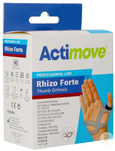 Actimove Rhizo Forte Links M Schwarz 1 Stück