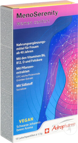 Adropharm Menoserenity Women Balance Nacht 15 Stück