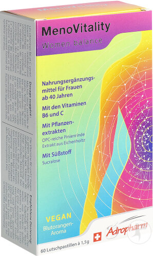 Adropharm Menovitality Women Balance Tag 60 Stück