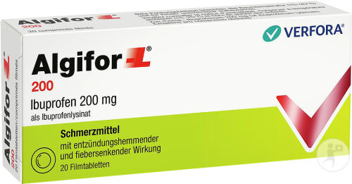 Algifor-L Filmtabletten 200mg 20 Stück