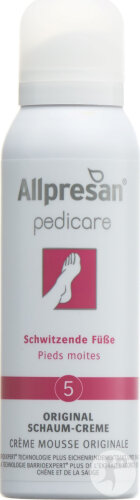 Allpresan Fuß Spezial 5 Schaum-Creme Schwitzende Füße 125ml