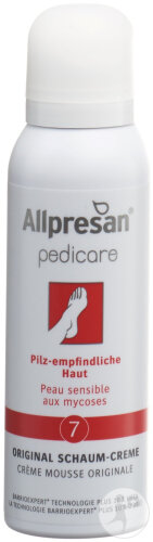 Allpresan Fuß Spezial 7 Schaum-Creme Pilz-Empfindliche Haut 125ml