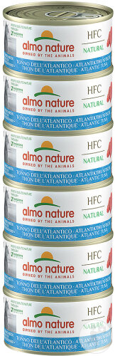 Almo Nature HFC Natural Cats Atlantikthunfisch MegaPack 6x70g