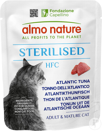 Almo Nature HFC Cats Sterilised Atlantik Thunfisch 50g