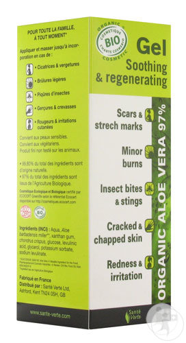 Beruhigendes Und Reparierendes Bio-Aloe-Vera-Gel 150ml