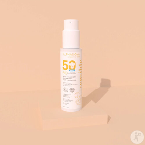 Alphanova Sun Baby Sonnenspray SPF50100% Natürlich Bio 100g-3