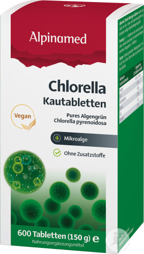 Alpinamed Chlorella 250mg 600 Kautabletten