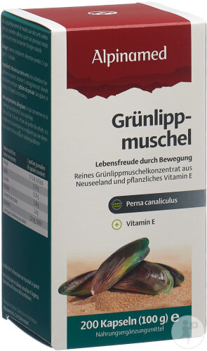 Alpinamed Grünlippmuschel 200 Kapseln