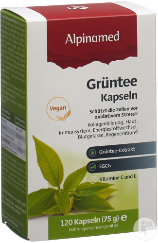 Alpinamed Grüntee 120 Kapseln