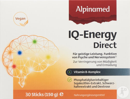 Alpinamed IQ-Energy Direct Sticks 30x5g