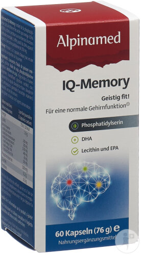 Alpinamed IQ-Memory 60 Kapseln