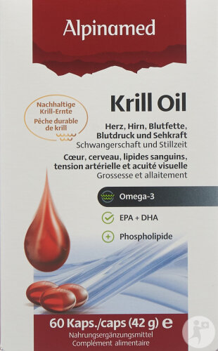 Alpinamed Krillöl 60 Kapseln
