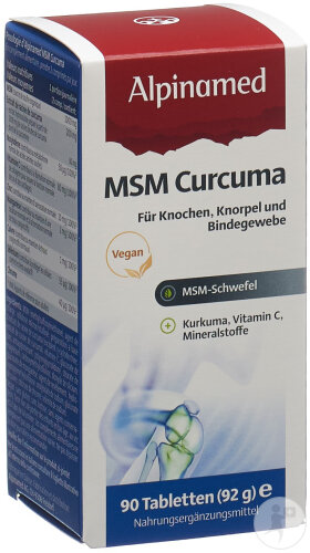 Alpinamed MSM Curcuma 90 Tabletten