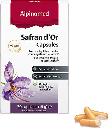 Alpinamed Safran Gold 30 Stück