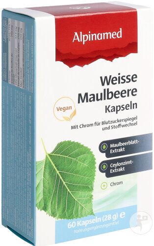 Alpinamed Weiße Maulbeere 60 Kapseln