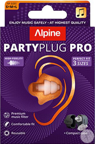Alpine Partyplug Pro Transparent 1 Paar