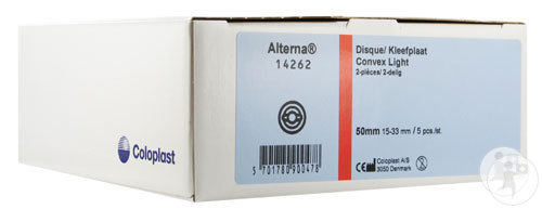 Alterna Konvex Light Basisplatte 50/15-32mm 5 Stück (14262)