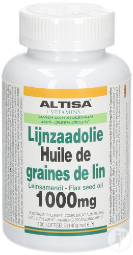 Altisa Leinsamenöl 1000mg 100 Kapseln