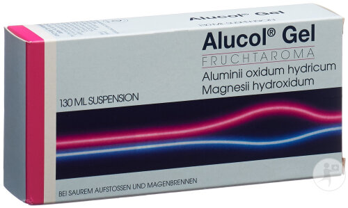 Alucol Gel Suspension Frucht Flasche 130ml